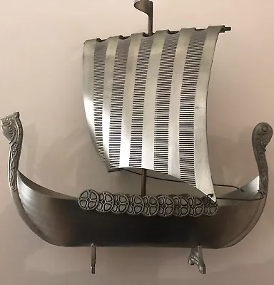 Pewter Viking Boat TINN • $74.55