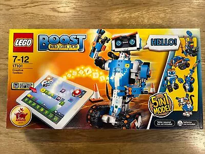 Lego 17101 Boost Creative Toolbox Brand New Sealed Box Slightly Damaged • $490