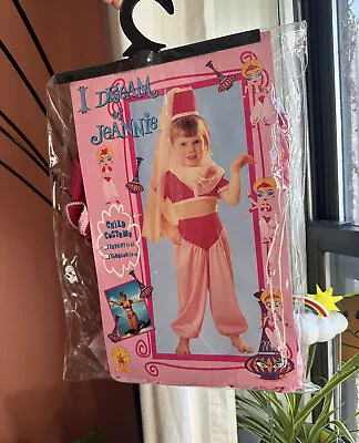 I Dream Of Jeannie Child Costume Vintage 1998 Infant Jumpsuit Headpiece Genie • $45