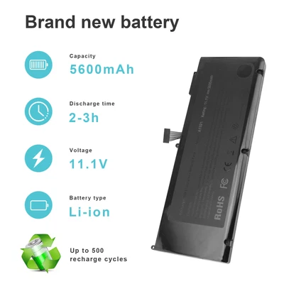 £27.99 • Buy A1321 Battery For Apple MacBook Pro A1286 MB985 Unibody 15( Mid 2009 2010) 73Wh