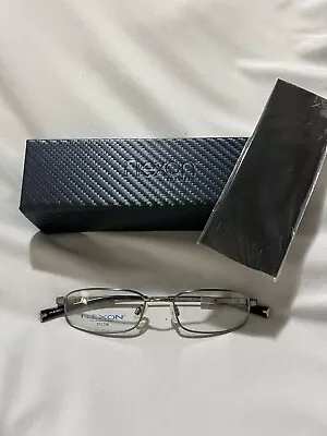 NEW! FLEXON 525 By Marchon Eyeglasses Frame - Aged Gunmetal/51-18-140 - W/case • $69