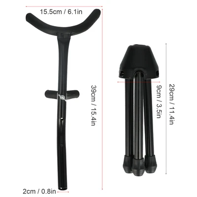 $44.51 • Buy Saxophone Stand Metal Alto Sax Holder Portable Foldable Support Rack ECA