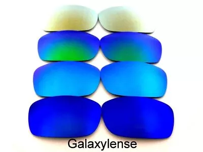 Galaxy Replacement Lenses For Oakley Fives Squared Blue&Ice Blue&Green&Gold 4PS • $17.98