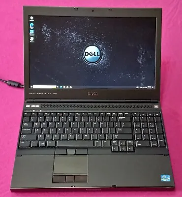 Dell M4700 Intel I7-3740qm 2.7-3.7Ghz 16GB Ram 512GB SSD NVIDIA M1000M W10 AX200 • $269