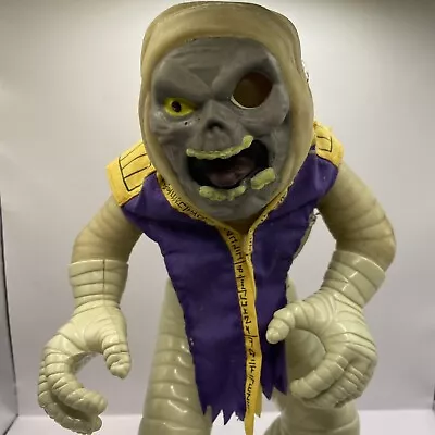 Manley Toy Quest Stretch Screamer Mummy Pharaoh 13  Electronic Halloween Works • $38.75