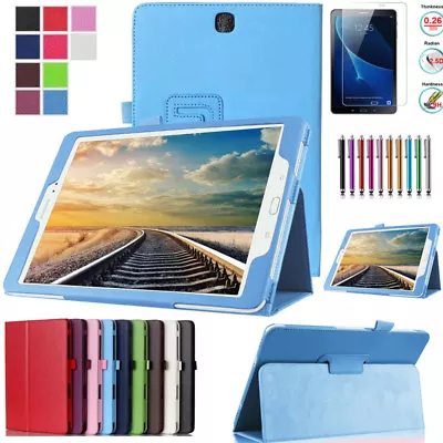 For Samsung Galaxy Tab A 10.1 SM-T580 T585 Leather Tablet Stand Flip Cover Case • $28.72