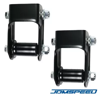 Pair Rear LH & RH Leaf Spring Shackle Kit For Chevy Blazer S10 GMC Jimmy S15 • $32.88