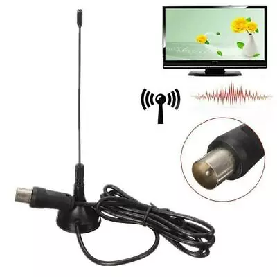 50 Mile 1080P Indoor Digital TV Antenna Receiver Amplifier Mini VHF UHF DVB G2N8 • £4.20