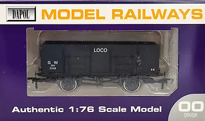£11.99 • Buy Dapol B823 GWR 20T Steel Mineral Wagon 33159 In GW Loco Coal Livery