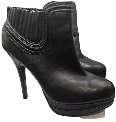 Max Studio Stilleto Leather Booties Size 8.5 • $20