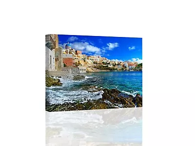 Greece Syros Island - CANVAS OR PRINT WALL ART • $59