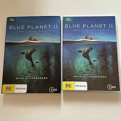 BBC Earth: Blue Planet II - David Attenborough (DVD 2017 3-Disc) Region 4 • £11.78