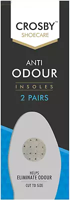 2 Pair Unisex Anti Odour Padded Insoles Lot Inner Sole Size 3/4/5/6/7/8/9/10/11  • £2.99