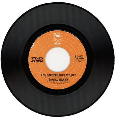 MELBA MOORE  YOU STEPPED INTO MY LIFE C/w THERE'S NO OTHER LIKE YOU  1978 SOUL  • £3.99