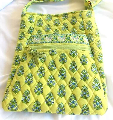 Vera Bradley CITRUS Large Hipster Crossbody Bag EUC • $21.25