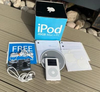 £121.99 • Buy Boxed Apple IPod Classic A1059 4th Gen 20GB, Brand New Battery Wolfson DAC