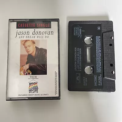 Jason Donovan Any Dream Will Do Cassette Single Tape Tested Excellent Condition • £3.59