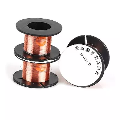 11m/roll 0.1mm Diameter Varnished Wire Thin Copper Wire DIY Rotor Enamelled Wire • $3.44