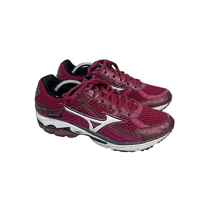 Mizuno Wave Rider 15 Athletic Running Sneakers Shoes 8KN-27199 Womens Size 9 • $34.76