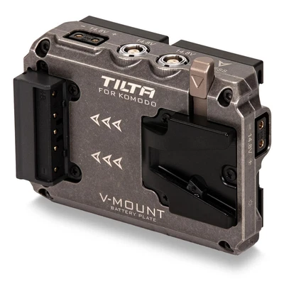 $139 • Buy Tilta Dual Canon BP To V-Mount Adapter Battery Plate For RED Komodo, Gray