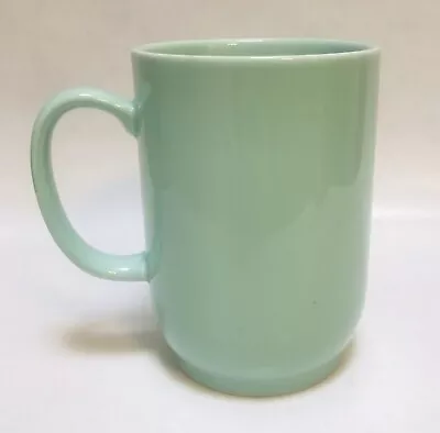 Martha Stewart Mug Light Blue Turquoise Big Coffee Cup 5 DishWasher & Micro Safe • $35