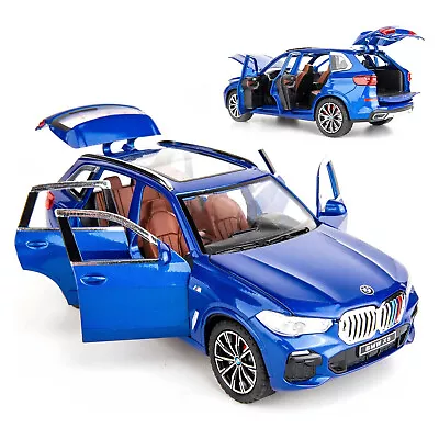 1:24 Diecast Vehicle For BMW X5 Model Car Collectible Toy Sound Light Toy Gifts • $31.99