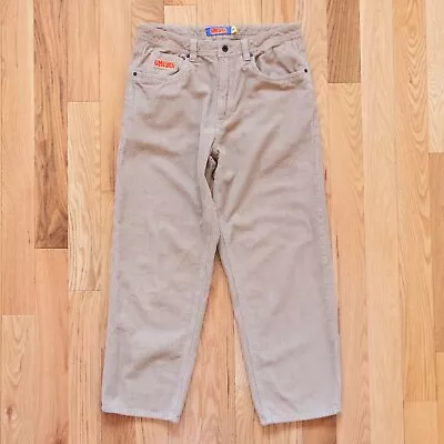 Empyre Men's Tan Corduroy Relaxed Loose Fit Baggy Skater Pants Size 30 • $29.99