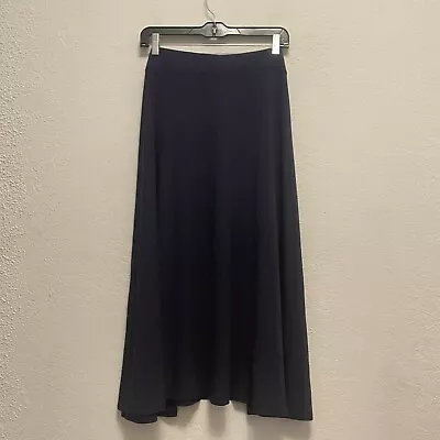 Boden Women’s Size US 18 Navy Blue Maxi Skirt Long Modest No Slit Viscose • $21