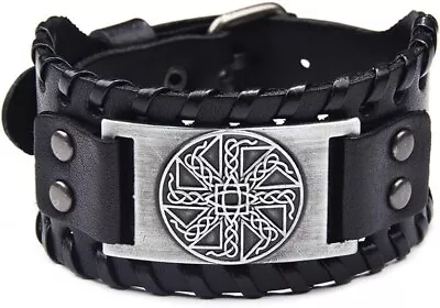 Viking Bracelet Adjustable Bangle - Celtic Pagan Jewelry Of Talisman • $6.99