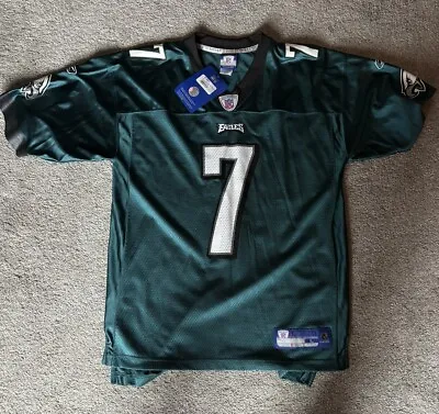 Jeff Garcia #7 Vintage Philadelphia Eagles Jersey Reebok Men's XL • $57.98