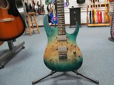 Ibanez Premium RG1121PB - Caribbean Islet Flat Finish • $900