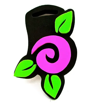 Chunky Rose Bud StampHot Pink Rose BudGreen Leaves1/2  Thick Rubber • $5.97