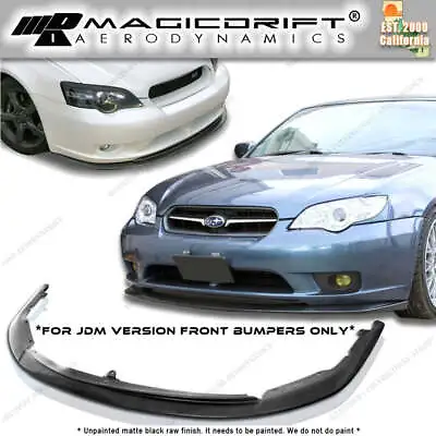 $76.45 • Buy For 05-07 SUBARU LEGACY W/ JDM BUMPER V-LIMITED CS Style FRONT CHIN LIP SPOILER