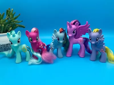 My Little Pony G4 Crystal Princess Celebration FIM Original Series 3  Figures • $19.99