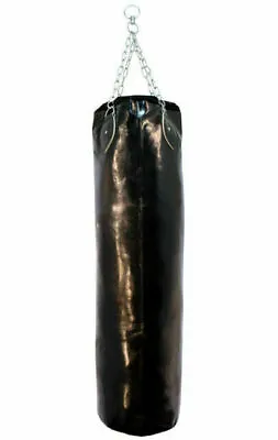 54  PUNCHING BAG WITH CHAINS Sparring MMA Boxing Training Vinyl Heavy Duty  • $28.80