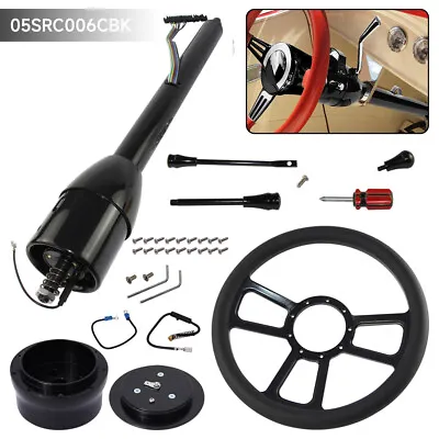 LR Universal GM 28'' Tilt MT Manual Steering Column GM W/9 Bolt Steering Wheel • $305.50