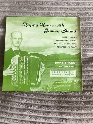 £0.50 • Buy Jimmy Shand-happy Hours -GEP8669--E/P