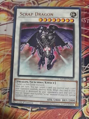 Yu-Gi-Oh! Scrap Dragon MGED-EN060 1st Edition Ultra Rare  • $3