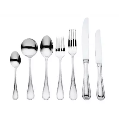 Wedgwood Vera Wang Grosgrain Cutlery Set | 56 Piece • $649
