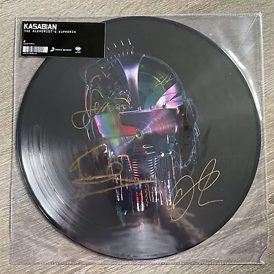 Limited Edition Hand Signed Kasabian The Alchemist's Euphoria Picture Disc Vinyl • £30