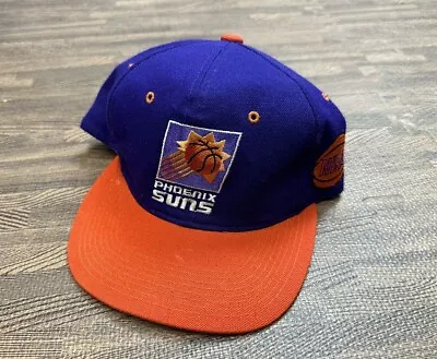 Vintage 90’s Phoenix Suns SnapBack Hat Orange Purple • $44