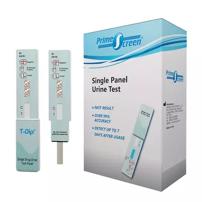 $17.57 • Buy Prime Screen [10 Pack] Nicotine Tobacco Cotinine Urine Test Kit - Urine Dip Card