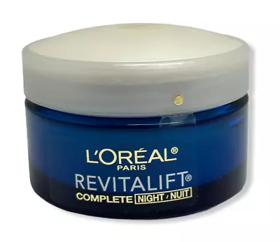 L'Oreal Paris Revitalift Complete Night Moisturizer 1.7oz./48g New Sealed • $13.95