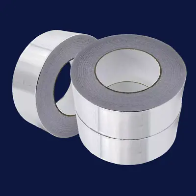 £7.65 • Buy Foil Silver Tape Aluminium Sealing & Patching Strong Rolls Multi-listing