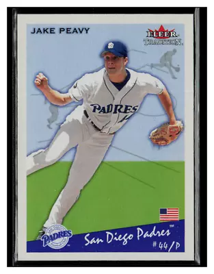 2002 Fleer Tradition Update #U243 Jake Peavy • $0.99