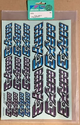 Vintage Mugen Seiki MRX-3 DECAL H1018 • $12.87