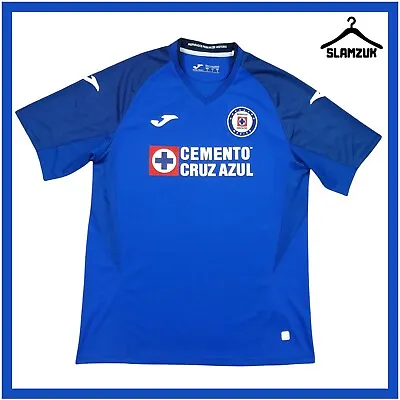 Cruz Azul Football Shirt Joma Large Home Soccer Jersey Camiseta 2019 2020 U78 • £34.99