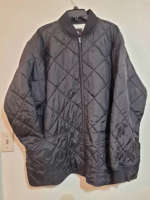 Footlocker Quilted Men's 2XL Black Puffer Jacket Coat With Pockets • $18.98