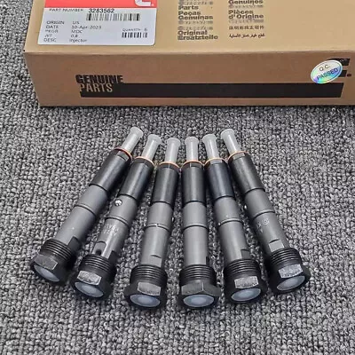 New Set Of 6 Diesel Fuel Injector For Dodge Cummins Engine 5.9L 6BT 12V 70-90 HP • $116.99