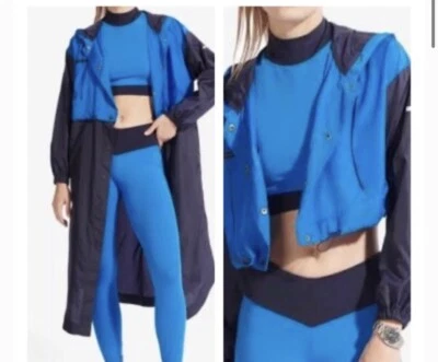$64.99 • Buy NEW Women’s New Balance X STAUD Collab Jacket Size Small Blue Water Resistant